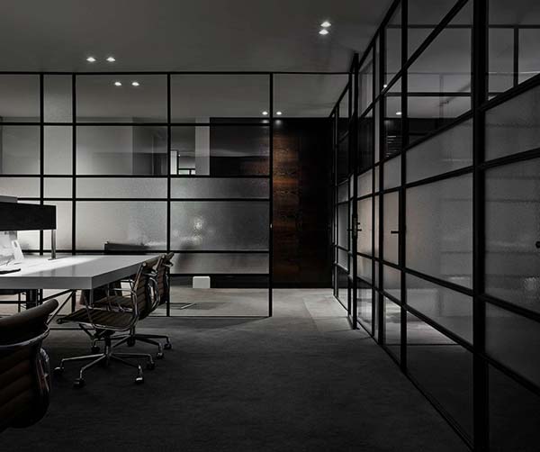 vinil esmerilado oficinas